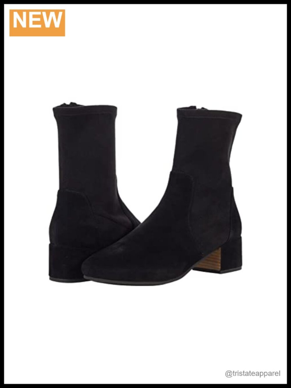 Women's Ella Stretch Bootie Ankle Boots Leather
